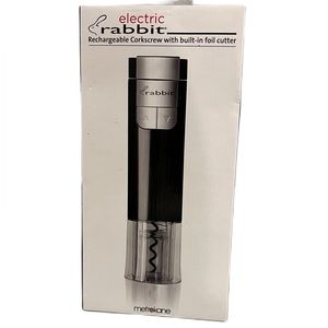NIB Metrokane Electric Rabbit Rechargeable Wine Opener